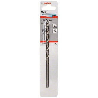 Metallbohrer HSS-G, DIN 340, 6,5 x 97 x 148 mm, 1er-Pack-Beschreibung lesen
