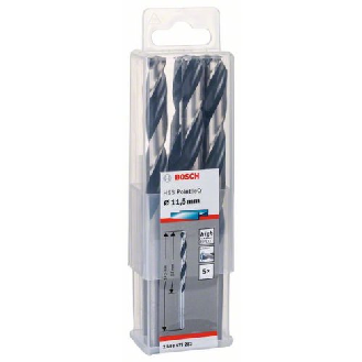 Metallspiralbohrer HSS PointTeQ, DIN 338, 11,5 mm, 5er-Pack-Beschreibung lesen