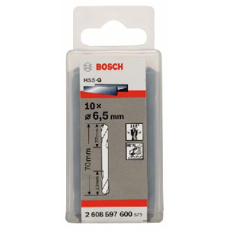 Doppelendbohrer HSS-G, 6,5 x 22 x 70 mm, 10er-Pack-Beschreibung lesen