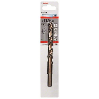 Metallbohrer HSS-Co, DIN 338, 11,5 x 94 x 142 mm, 1er-Pack-Beschreibung lesen