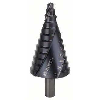 Stufenbohrer HSS-AlTiN, 6 - 39 mm, 10 mm, 93,5, 12 Stufen-Beschreibung lesen