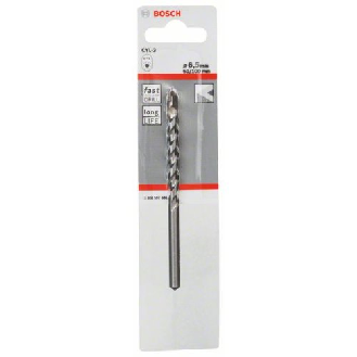 Betonbohrer CYL-3, 6,5 x 60 x 100 mm, d 5,5 mm, 1er-Pack-Beschreibung lesen