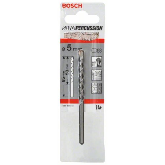 Betonbohrer CYL-3, 5 x 50 x 85 mm, d 4,5 mm, 1er-Pack-Beschreibung lesen