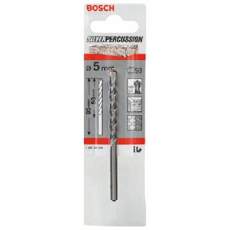 Betonbohrer CYL-3, 5 x 50 x 85 mm, d 4,5 mm, 1er-Pack-Beschreibung lesen