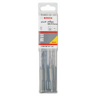 Hammerbohrer SDS-plus-5, 4 x 100 x 165 mm, 10er-Pack-Beschreibung lesen