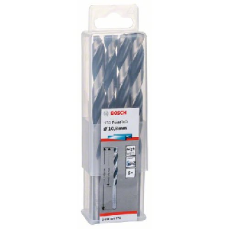 Metallspiralbohrer HSS PointTeQ, DIN 338, 10,8 mm, 5er-Pack-Beschreibung lesen