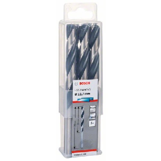 Metallspiralbohrer HSS PointTeQ, DIN 338, 12,7 mm, 5er-Pack-Beschreibung lesen