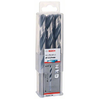 Metallspiralbohrer HSS PointTeQ, DIN 338, 12,6 mm, 5er-Pack-Beschreibung lesen