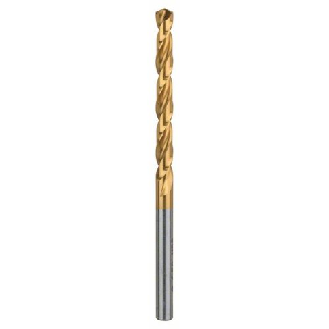 Metallbohrer HSS-TiN, DIN 338, 4,5 x 47 x 80 mm-Beschreibung lesen