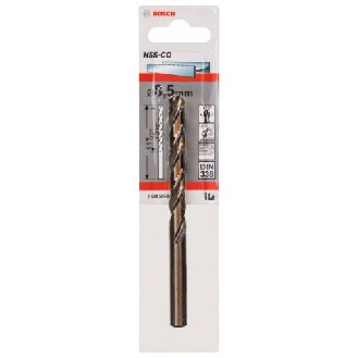 Metallbohrer HSS-Co, DIN 338, 8,5 x 75 x 117 mm, 1er-Pack-Beschreibung lesen