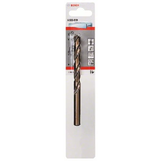 Metallbohrer HSS-Co, DIN 338, 9 x 81 x 125 mm, 1er-Pack-Beschreibung lesen