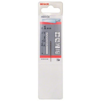 Metallbohrer HSS-Co, DIN 338, 1 x 12 x 34 mm, 1er-Pack-Beschreibung lesen
