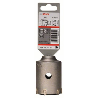Hohlbohrkrone SDS-plus-9 für Sechskantadapter, 50 x 50 x 72 mm, 6-Beschreibung lesen