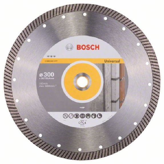 Diamanttrennscheibe Best for Universal Turbo, 300 x 20,00/25,40 x 3 x 15 mm Diamanttrennscheibe Best for Universal Turbo, 300 x 20,00/25,40 x 3 x 15 mm-Beschreibung lesen