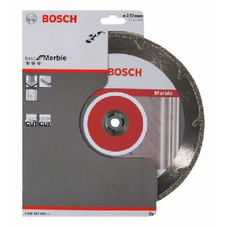 Diamanttrennscheibe Best for Marble, 230 x 22,23 x 2,2 x 3 mm-Beschreibung lesen