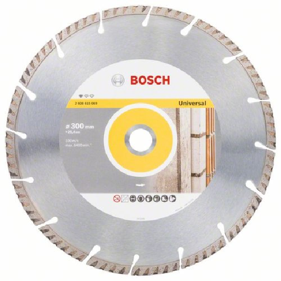 Diamanttrennscheibe Standard for Universal, 300 x 25,4 x 3,3 x 10 mm-Beschreibung lesen
