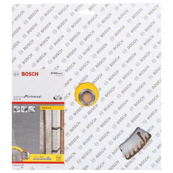 Diamanttrennscheibe Standard for Universal, 300 x 25,4 x 3,3 x 10 mm-Beschreibung lesen