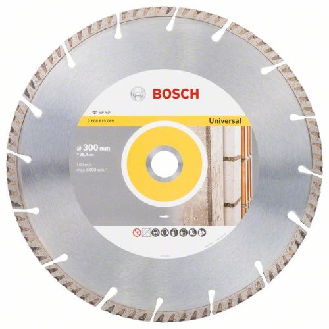 Diamanttrennscheibe Standard for Universal, 300 x 25,4 x 3,3 x 10 mm-Beschreibung lesen