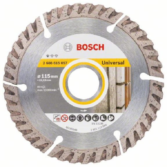 Diamanttrennscheibe Standard pour Universel, 150 x 22,23 x 2,4 x 10 mm-Leggi tutto