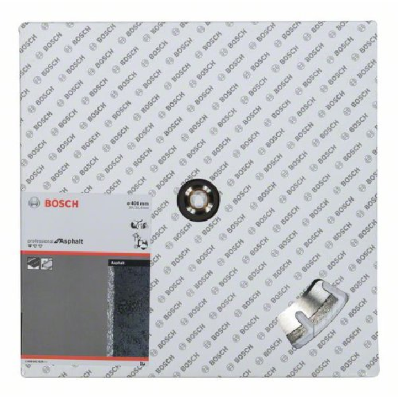 Diamanttrennscheibe Standard for Asphalt, 400 x 20,00/25,40 x 3,6 x 8 mm-Beschreibung lesen