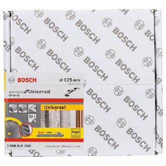 Diamanttrennscheibe Standard for Universal, 125 x 22,23 x 2 x 10 mm, 10er-Pack-Beschreibung lesen