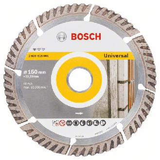 Diamanttrennscheibe Standard for Universal, 150 x 22,23 x 2,4 x 10 mm-Beschreibung lesen