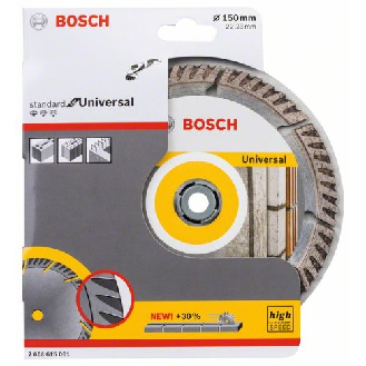 Diamanttrennscheibe Standard for Universal, 150 x 22,23 x 2,4 x 10 mm-Beschreibung lesen