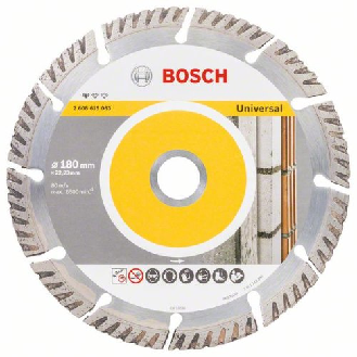 Diamanttrennscheibe Standard for Universal, 180 x 22,23 x 2,4 x 10 mm-Beschreibung lesen