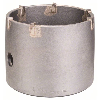 Hohlbohrkrone SDS-plus-9 für Sechskantadapter, 82 x 50 x 80 mm, 6