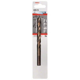 Metallbohrer HSS-Co, DIN 338, 10,2 x 87 x 133 mm, 1er-Pack-Beschreibung lesen