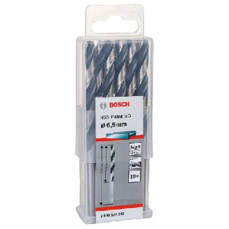 Metallspiralbohrer HSS PointTeQ, DIN 338, 6,9 mm, 10er-Pack-Beschreibung lesen