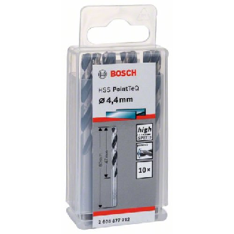 Metallspiralbohrer HSS PointTeQ, DIN 338, 4,4 mm, 10er-Pack-Beschreibung lesen