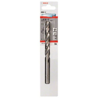Metallbohrer HSS-G, DIN 338, 11,5 x 94 x 142 mm, 1er-Pack-Beschreibung lesen