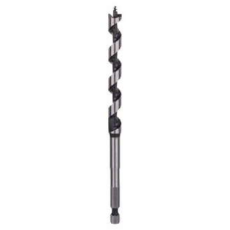 Holzschlangenbohrer, Sechskant 10 x 95 x 160 mm, d 6,35 mm-Beschreibung lesen