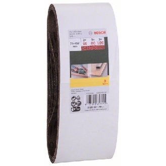 Schleifband-Set für Bandschleifer, 9-teilig,rote Qualität, 75 x 457 mm,60,80,100-Beschreibung lesen