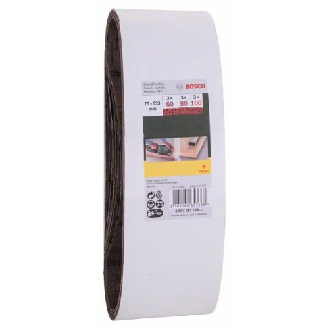 Schleifband-Set für Bandschleifer, 9-teilig,rote Qualität, 75 x 533 mm,60,80,100-Beschreibung lesen