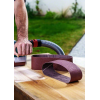 Schleifband-Set für Bandschleifer, 9-teilig,rote Qualität, 75 x 533 mm,60,80,100