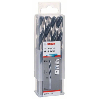 Metallspiralbohrer HSS PointTeQ, DIN 338, 10,2 mm, 5er-Pack-Beschreibung lesen