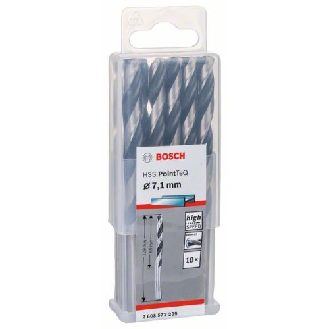 Metallspiralbohrer HSS PointTeQ, DIN 338, 7,1 mm, 10er-Pack-Beschreibung lesen