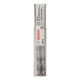 Metallbohrer HSS-G, DIN 340, 8,5 x 109 x 165 mm, 5er-Pack-Beschreibung lesen