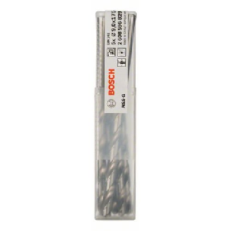 Metallbohrer HSS-G, DIN 340, 9 x 115 x 175 mm, 5er-Pack-Beschreibung lesen