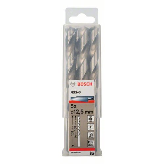 Metallbohrer HSS-G, DIN 338, 12,5 x 101 x 151 mm, 5er-Pack-Beschreibung lesen