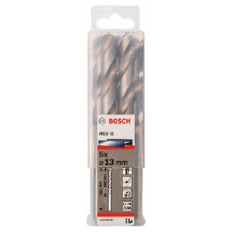 Metallbohrer HSS-G, DIN 338, 13 x 101 x 151 mm, 5er-Pack-Beschreibung lesen