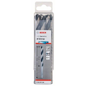 Metallspiralbohrer HSS PointTeQ, DIN 338, 10,0 mm, 10er-Pack-Beschreibung lesen