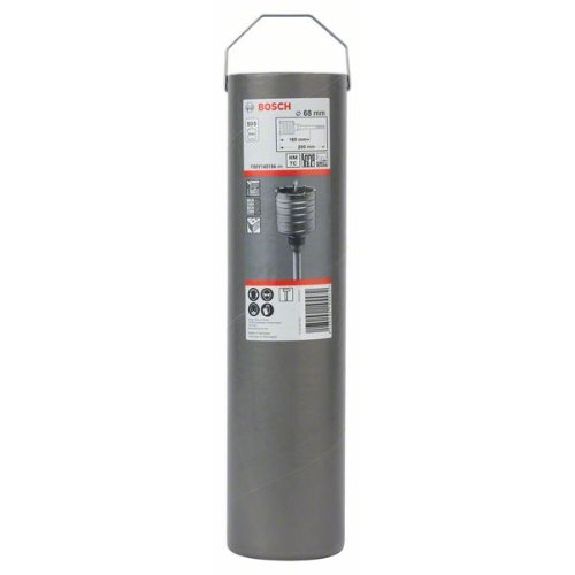 Hohlbohrkrone SDS-max-9, 68 x 80 x 160 mm Hohlbohrkrone SDS-max-9, 68 x 80 x 160 mm-Beschreibung lesen