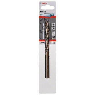 Metallbohrer HSS-Co, DIN 338, 10 x 87 x 133 mm, 1er-Pack-Beschreibung lesen