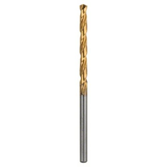 Metallbohrer HSS-TiN, DIN 338, 3 x 33 x 61 mm-Beschreibung lesen