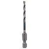 HSS Spiralbohrer Impact Control mit Sechskantschaft, 3,2 x 36 x 75 mm, 1er-Pack