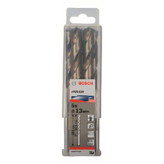 Metallbohrer HSS-Co, DIN 338, 13 x 101 x 151 mm, 5er-Pack-Beschreibung lesen