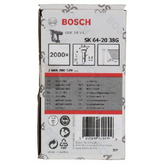 Senkkopf-Stift SK64 20G, 38 mm verzinkt-Beschreibung lesen